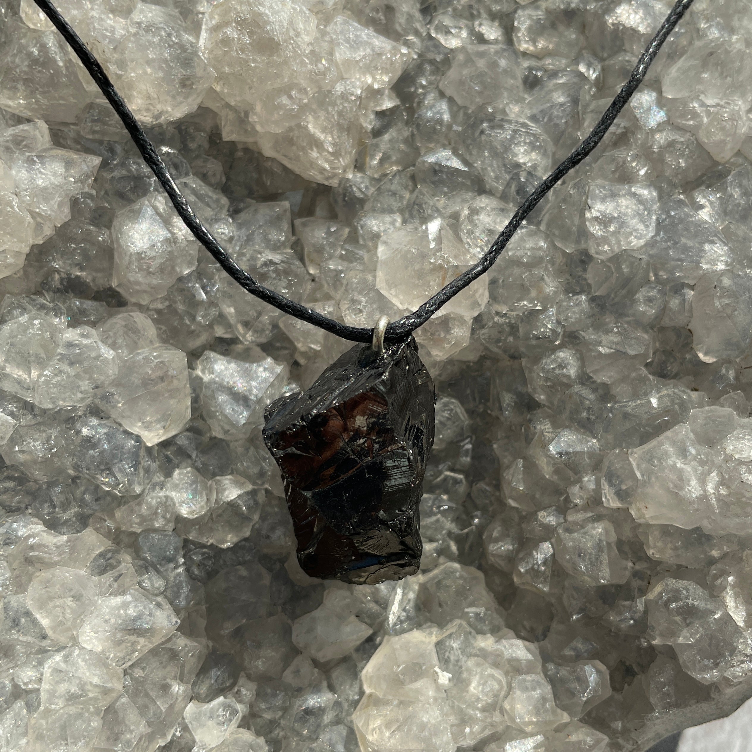 Shungite Elite Necklace - Rough Shungite Elite Necklace - Rough